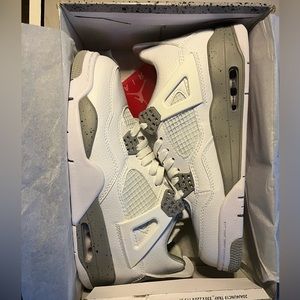 JORDAN 4 White Oreo